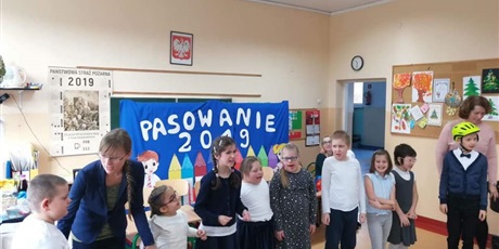 Powiększ grafikę: Pasowanie na Ucznia 2019